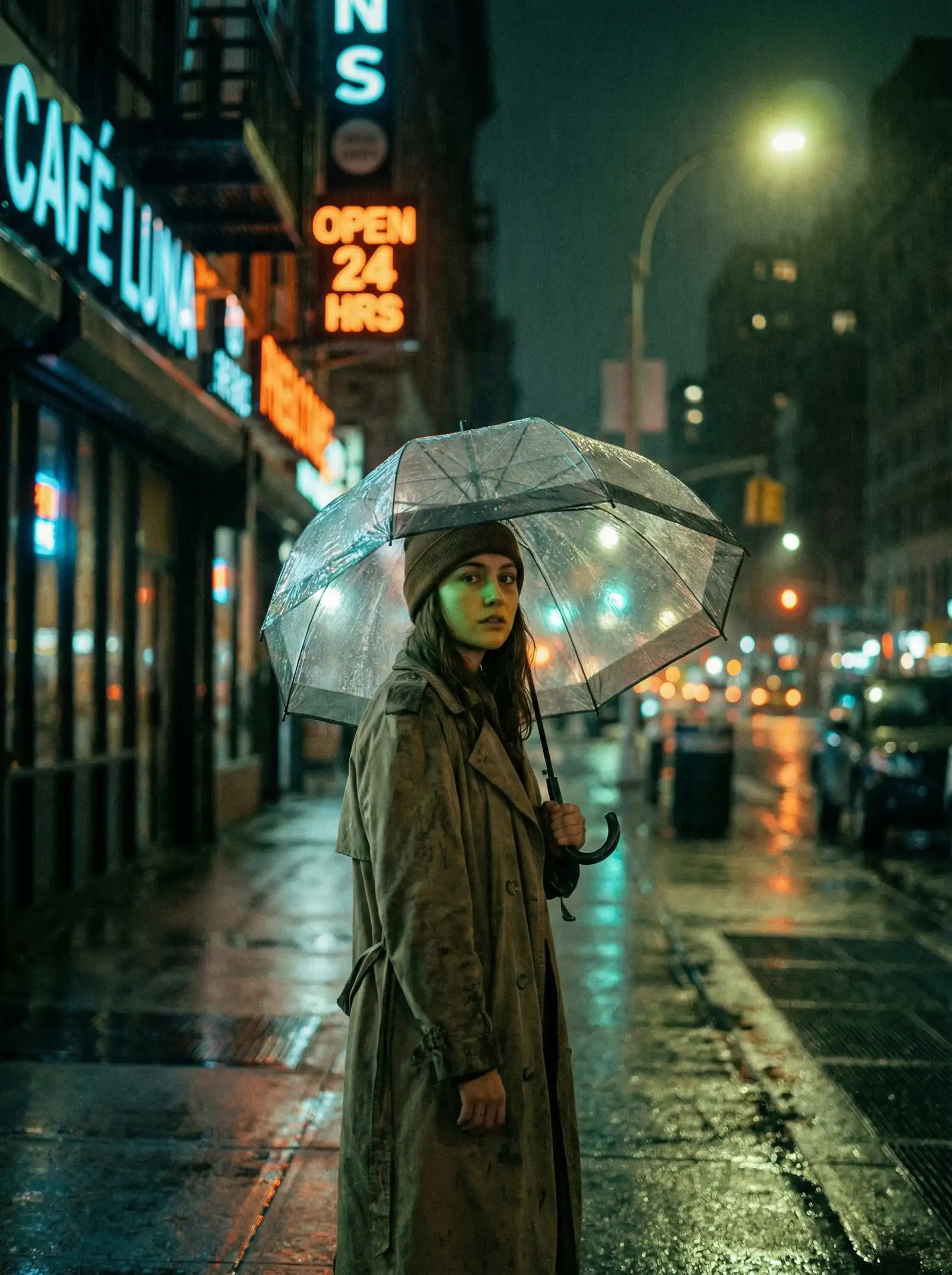 熟女 本周佳作 - 雨夜独行